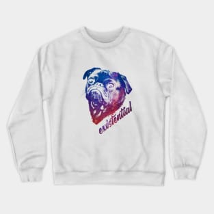 Cool Pug Dog Galaxy Shirt Crewneck Sweatshirt